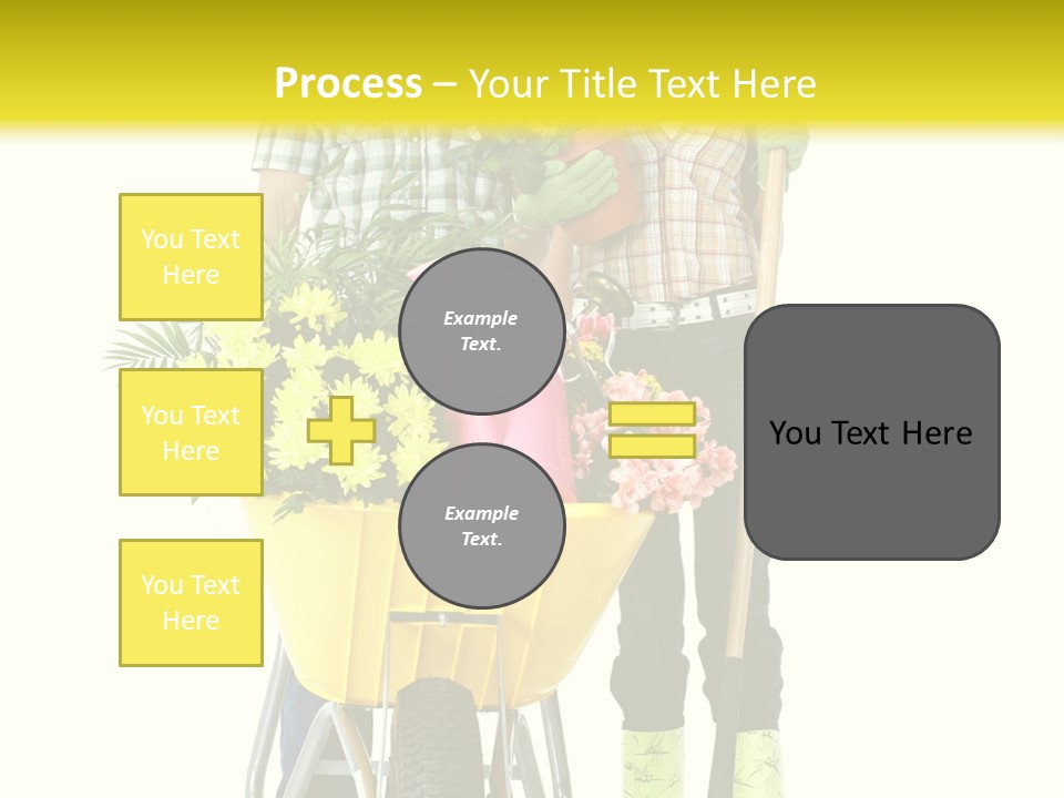 Summer Person Botanical PowerPoint Template