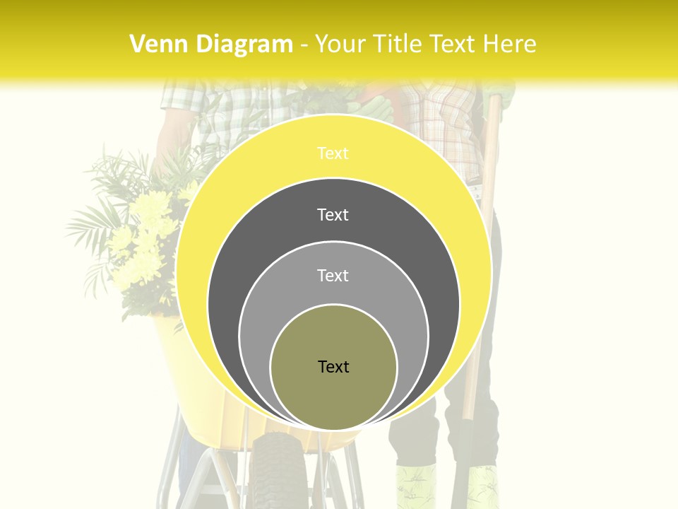 Summer Person Botanical PowerPoint Template
