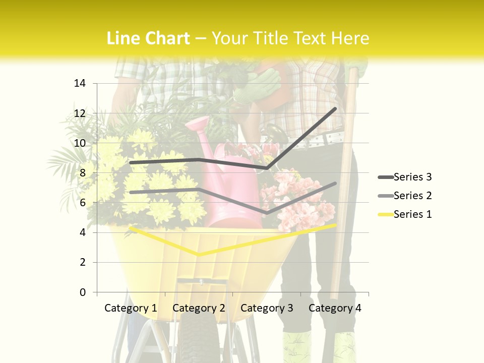 Summer Person Botanical PowerPoint Template