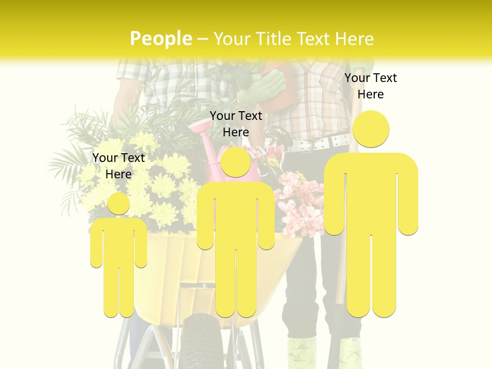 Summer Person Botanical PowerPoint Template