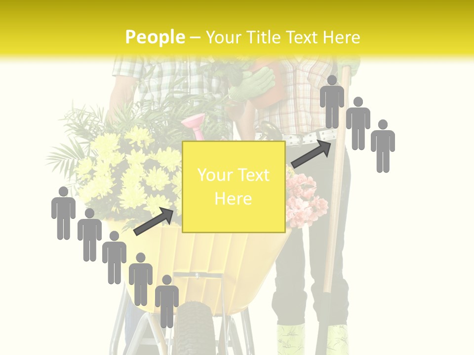 Summer Person Botanical PowerPoint Template