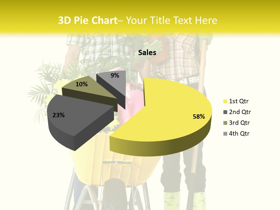 Summer Person Botanical PowerPoint Template