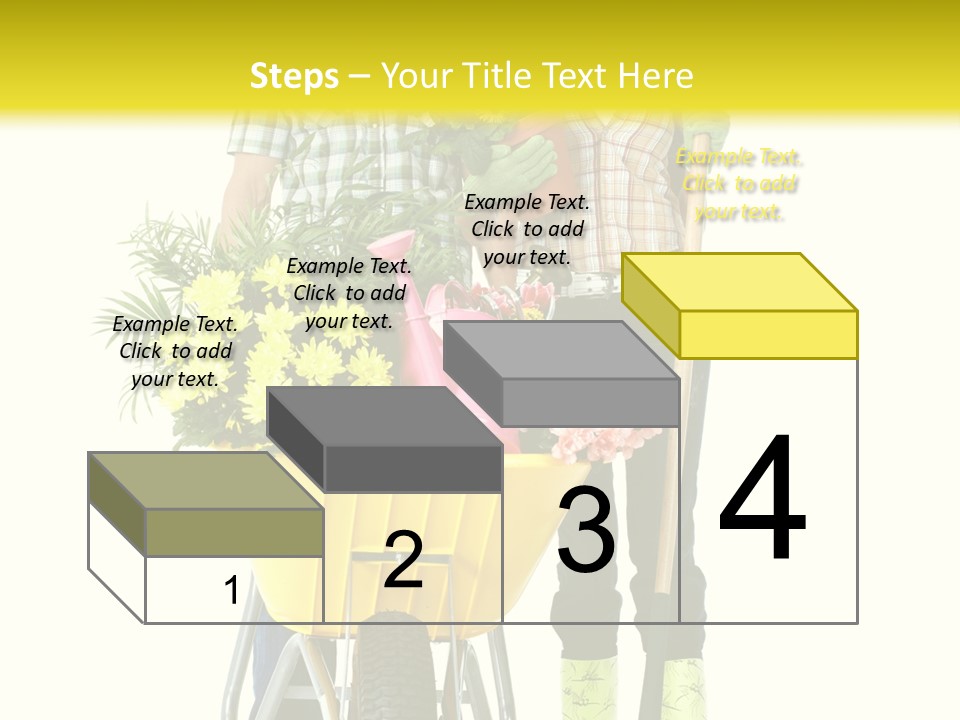 Summer Person Botanical PowerPoint Template
