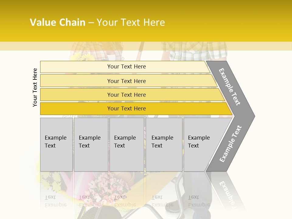 Beautiful Gardening Young PowerPoint Template