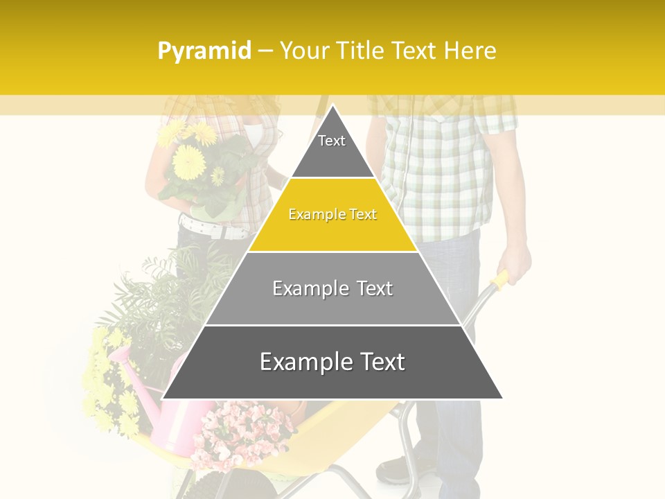 Beautiful Gardening Young PowerPoint Template