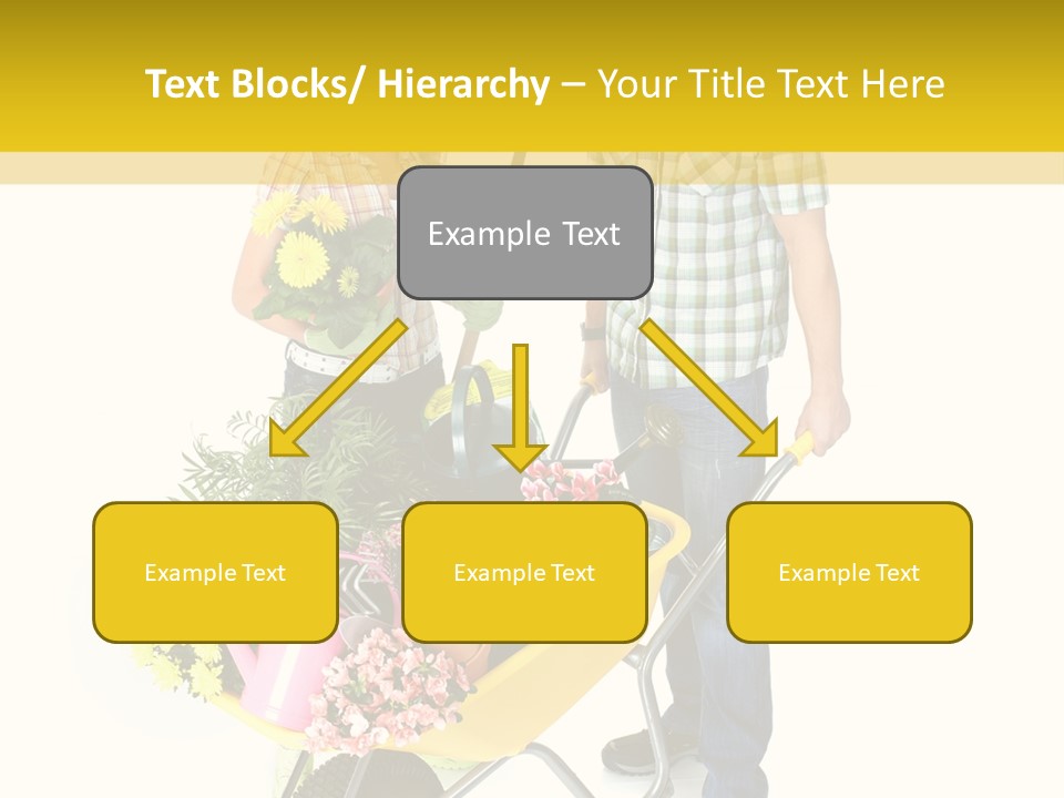 Beautiful Gardening Young PowerPoint Template