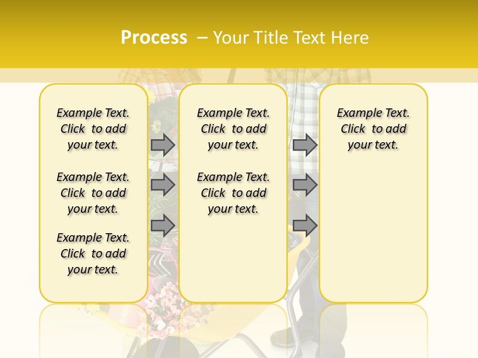 Beautiful Gardening Young PowerPoint Template