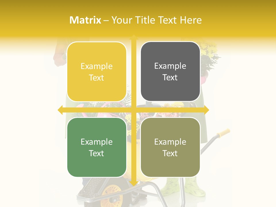 Business Girl People PowerPoint Template