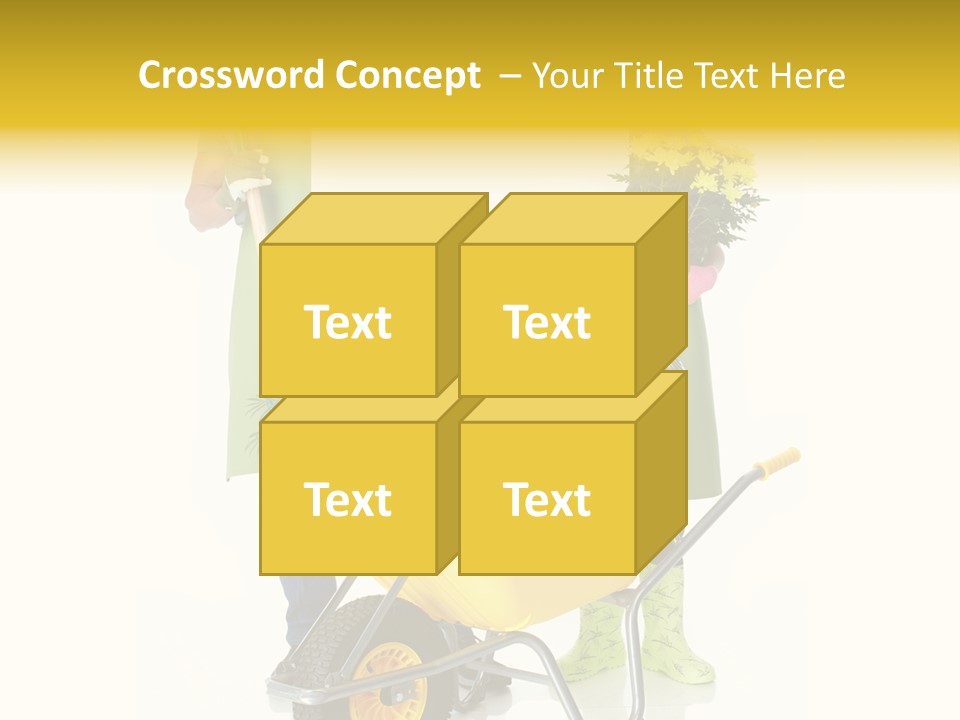 Business Girl People PowerPoint Template