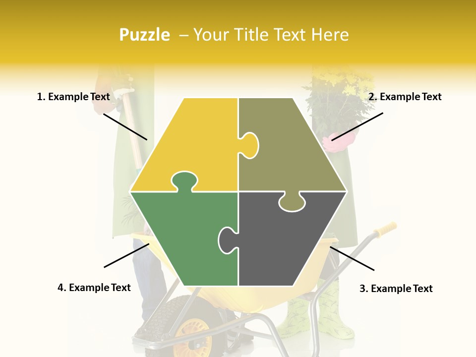 Business Girl People PowerPoint Template