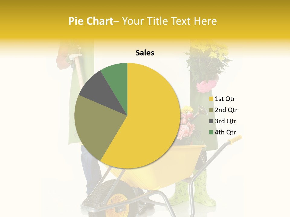 Business Girl People PowerPoint Template