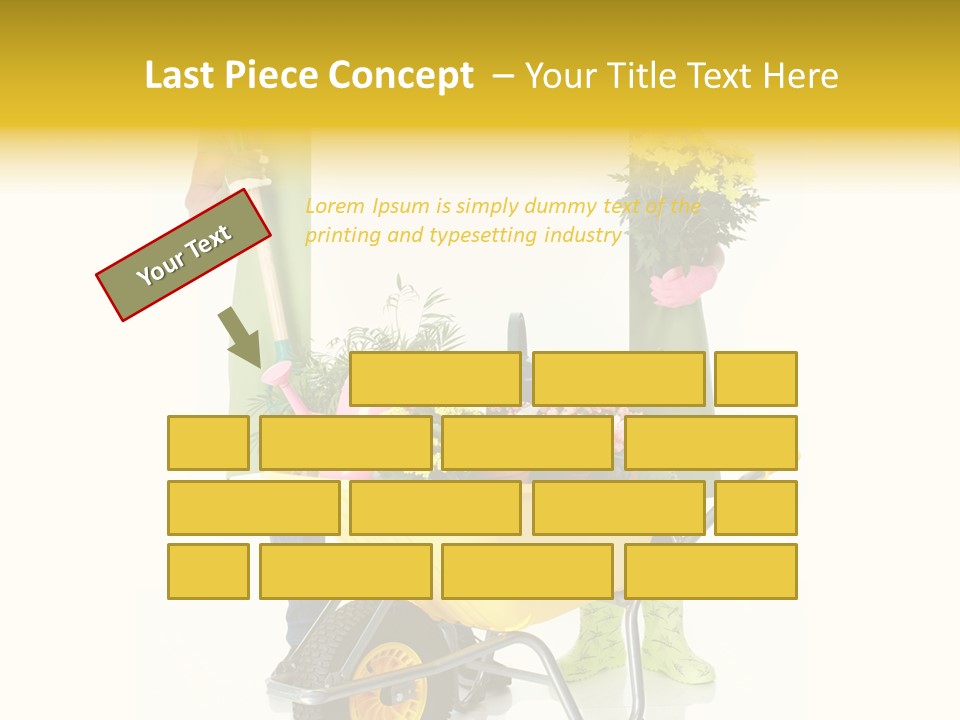 Business Girl People PowerPoint Template