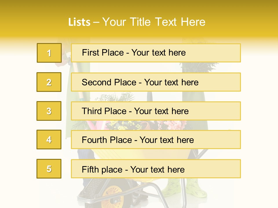 Business Girl People PowerPoint Template