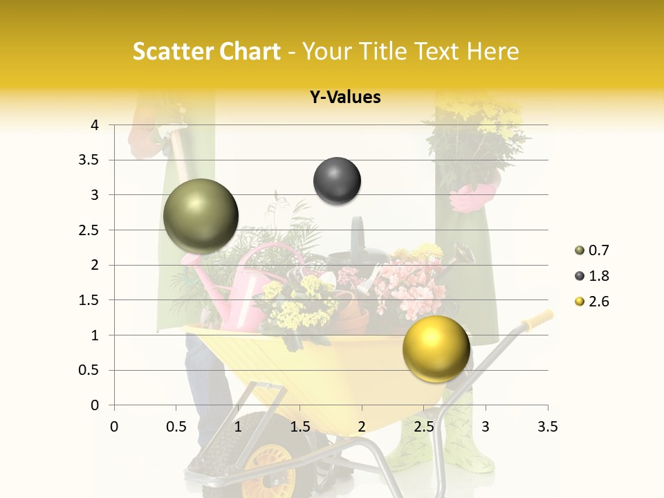 Business Girl People PowerPoint Template