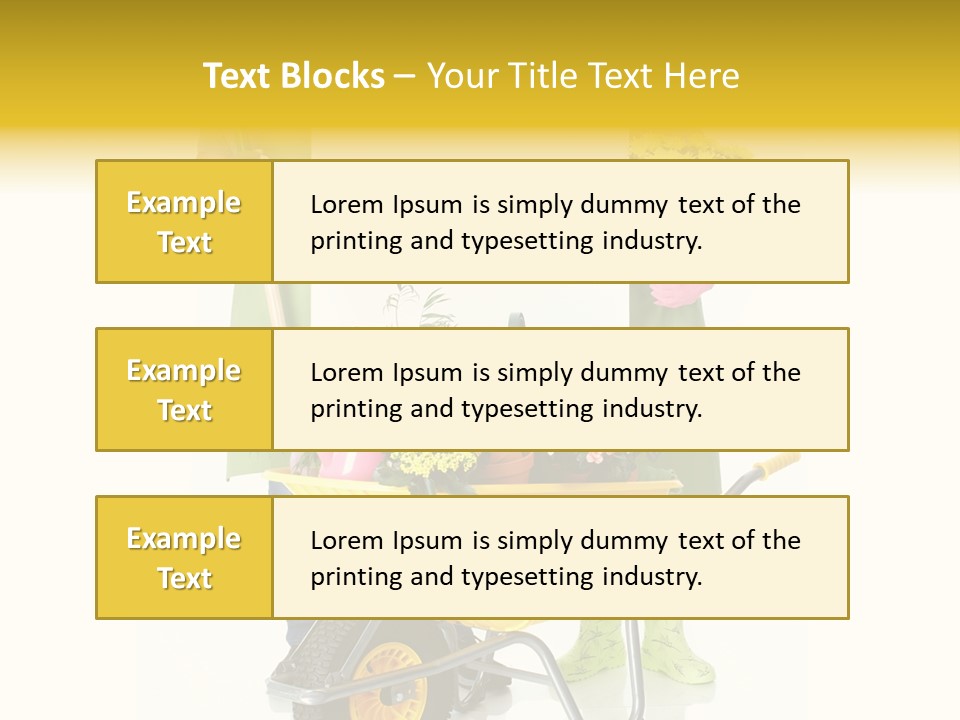 Business Girl People PowerPoint Template