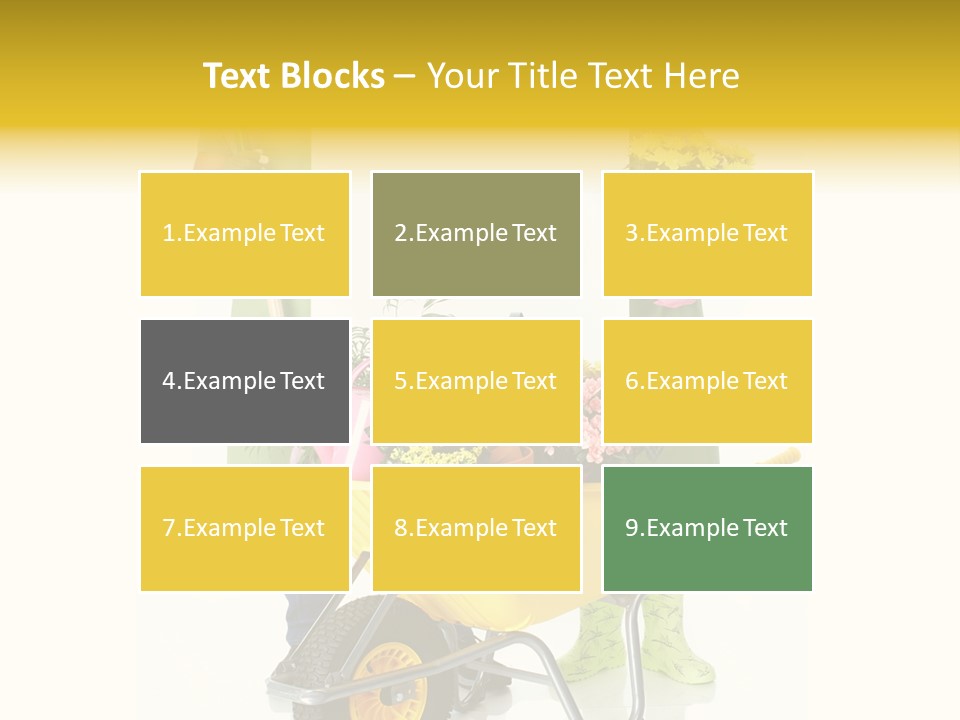 Business Girl People PowerPoint Template