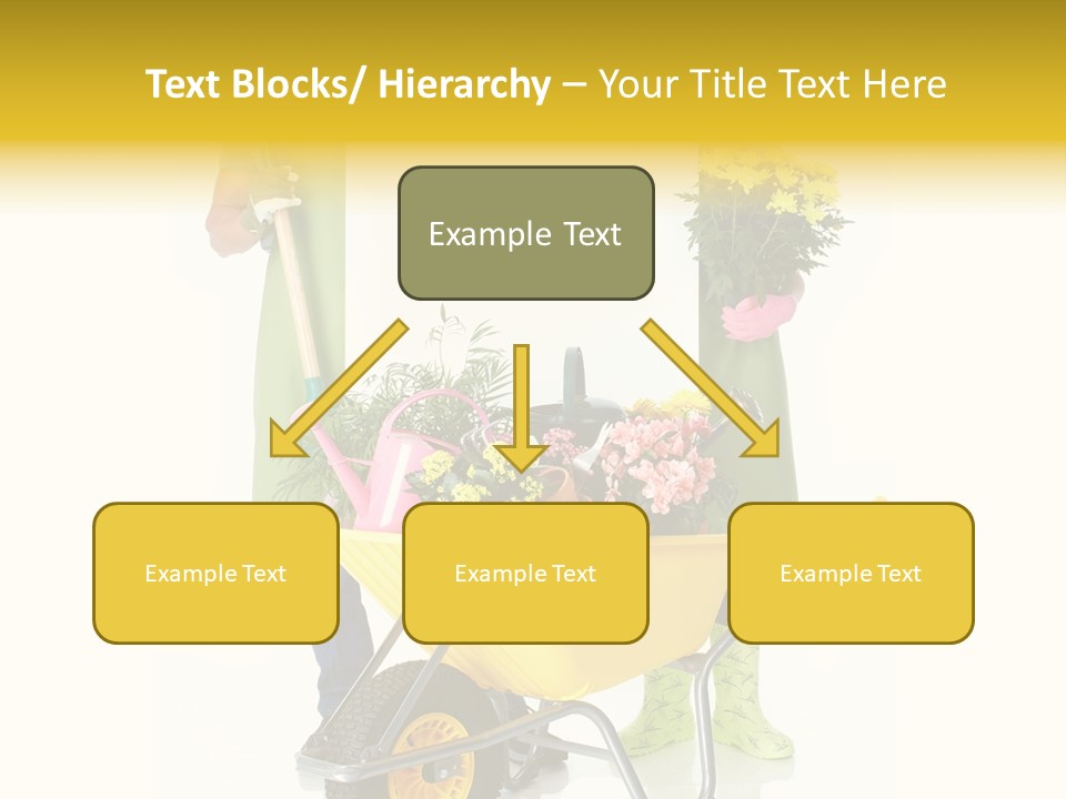 Business Girl People PowerPoint Template