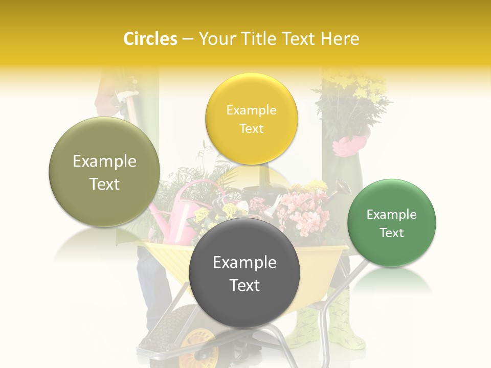 Business Girl People PowerPoint Template