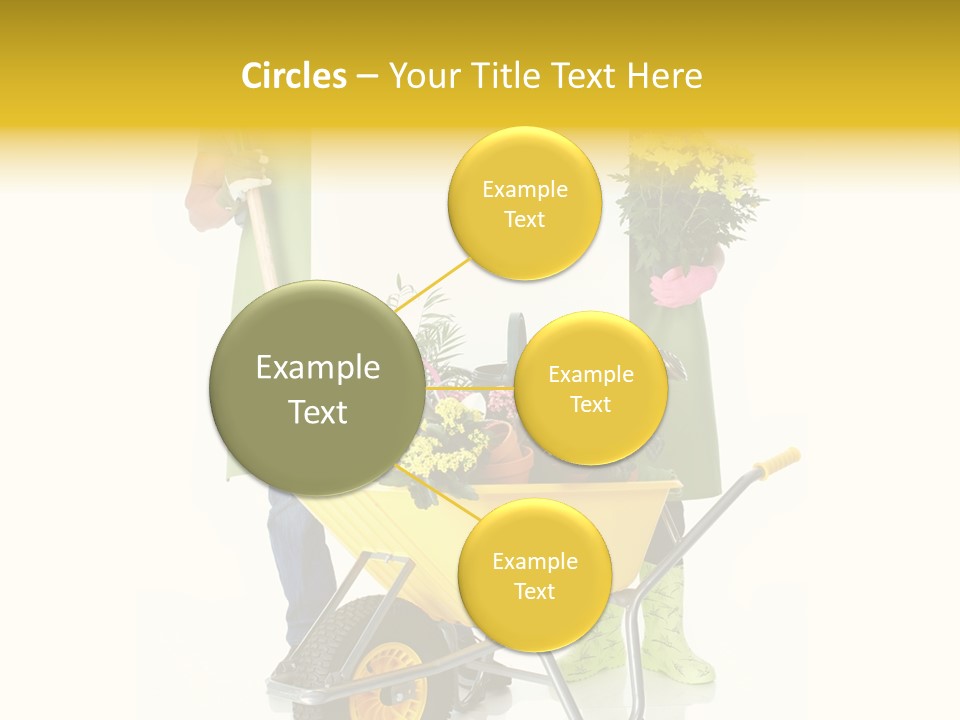 Business Girl People PowerPoint Template