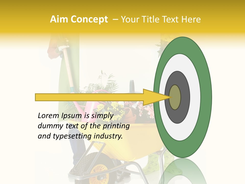 Business Girl People PowerPoint Template