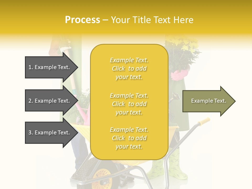 Business Girl People PowerPoint Template