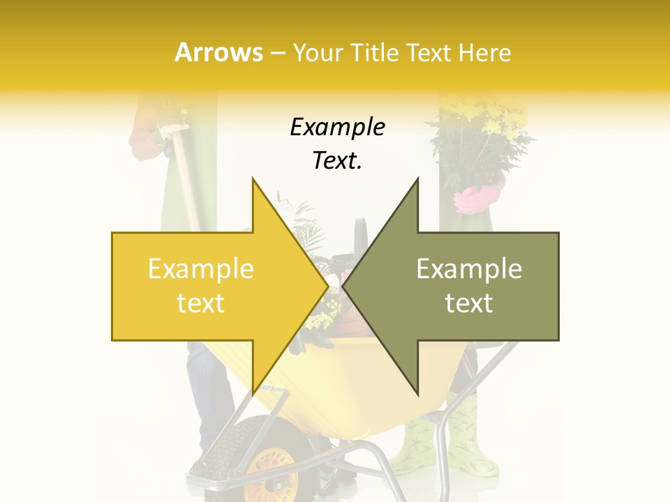 Business Girl People PowerPoint Template