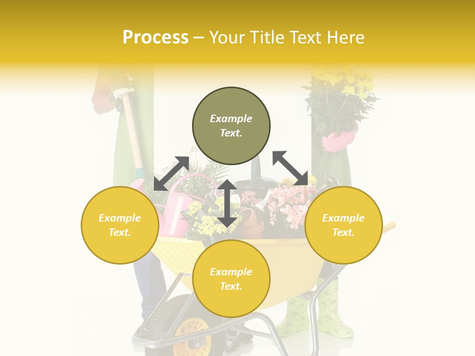 Business Girl People PowerPoint Template