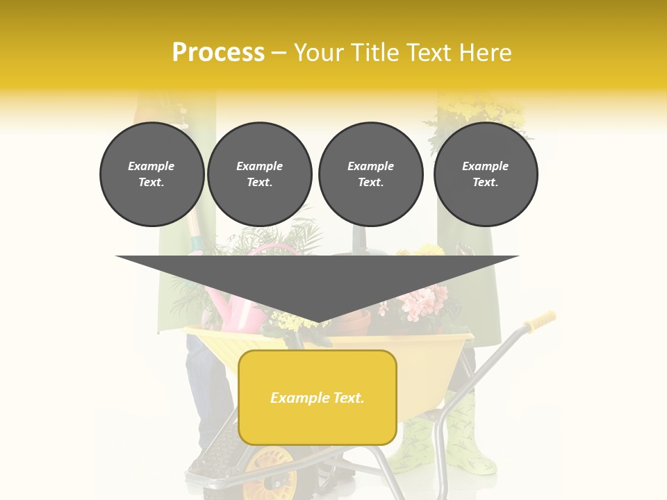 Business Girl People PowerPoint Template