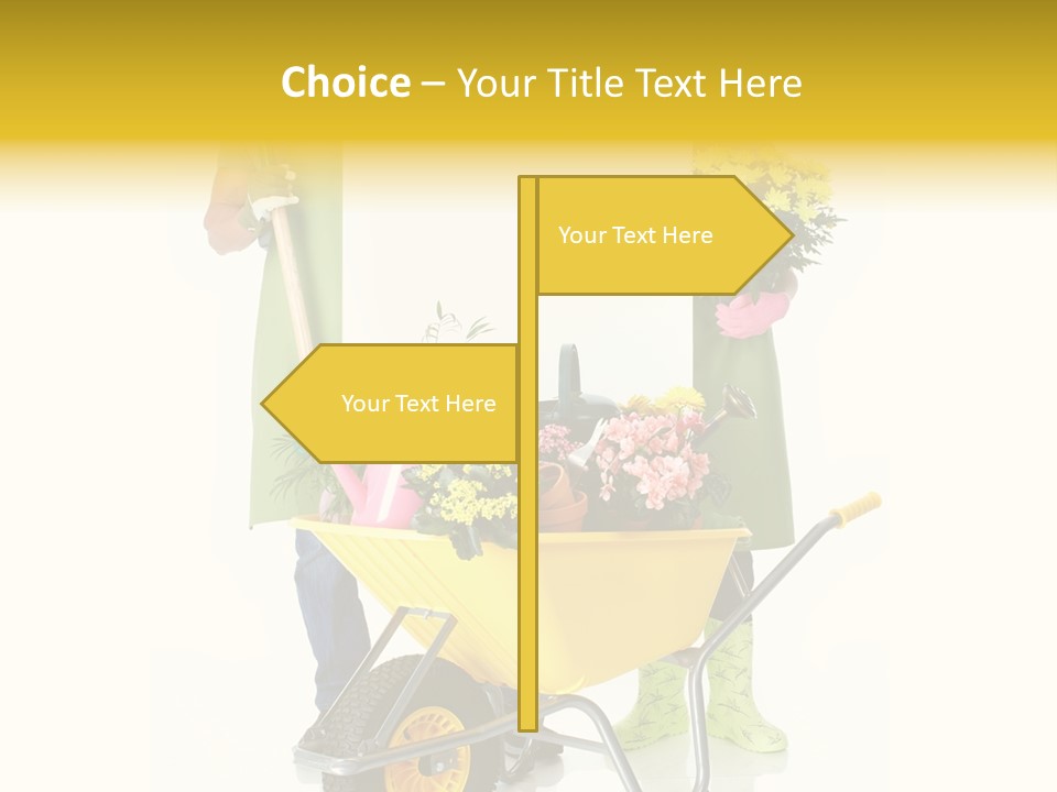 Business Girl People PowerPoint Template