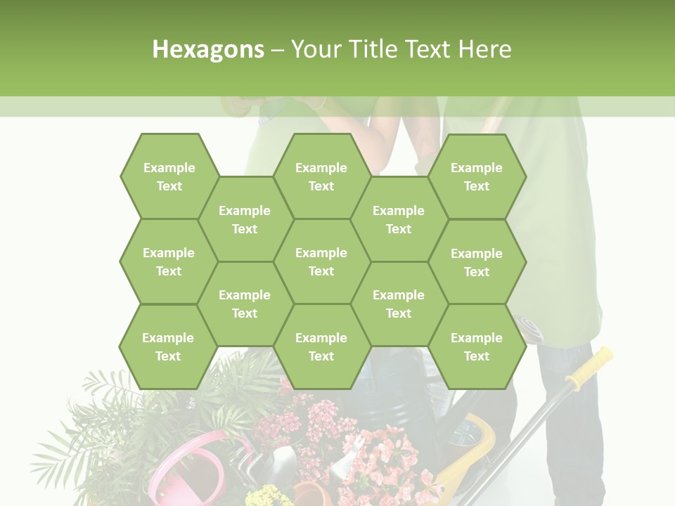 Isolated Nature Young PowerPoint Template