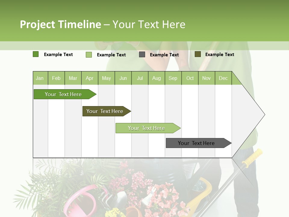 Isolated Nature Young PowerPoint Template