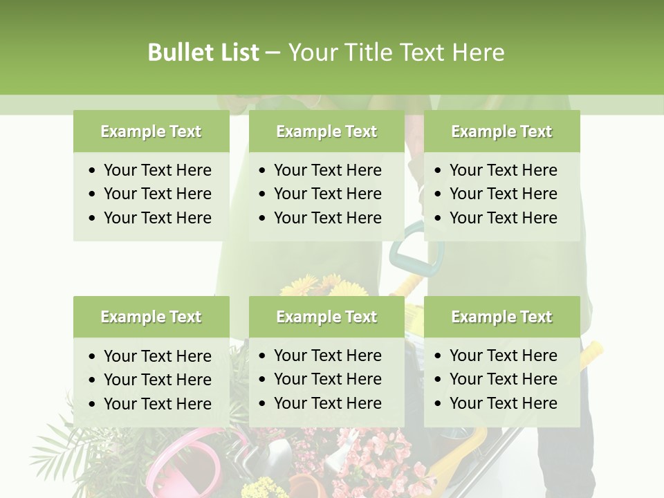 Isolated Nature Young PowerPoint Template