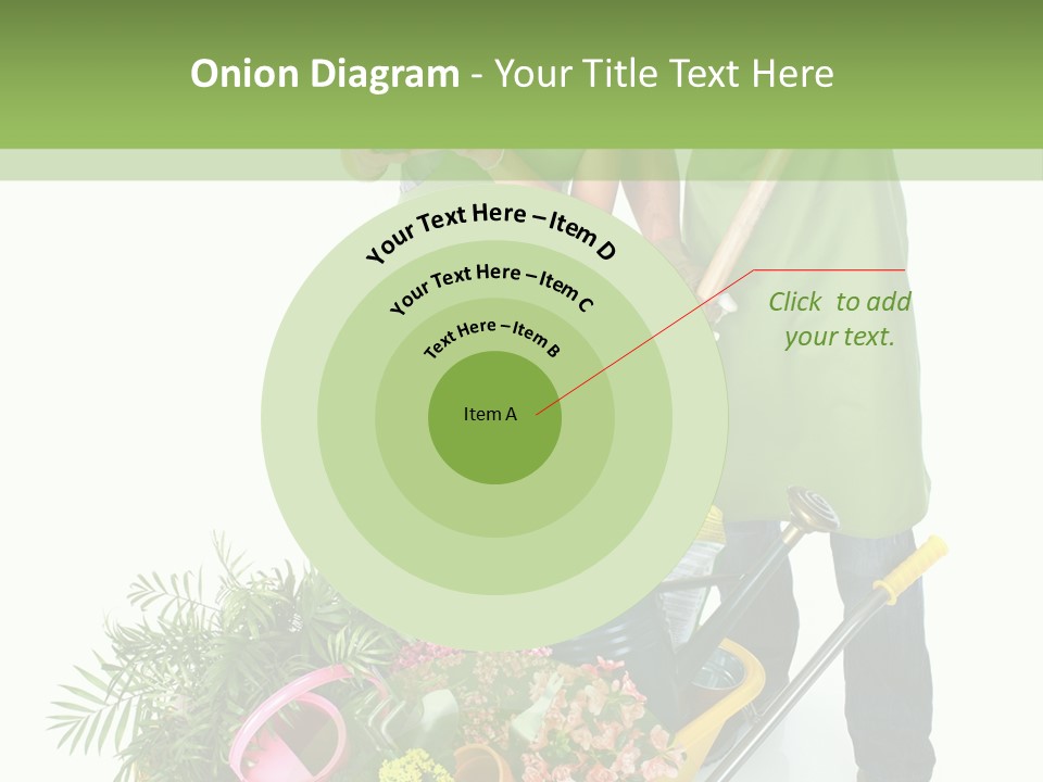 Isolated Nature Young PowerPoint Template