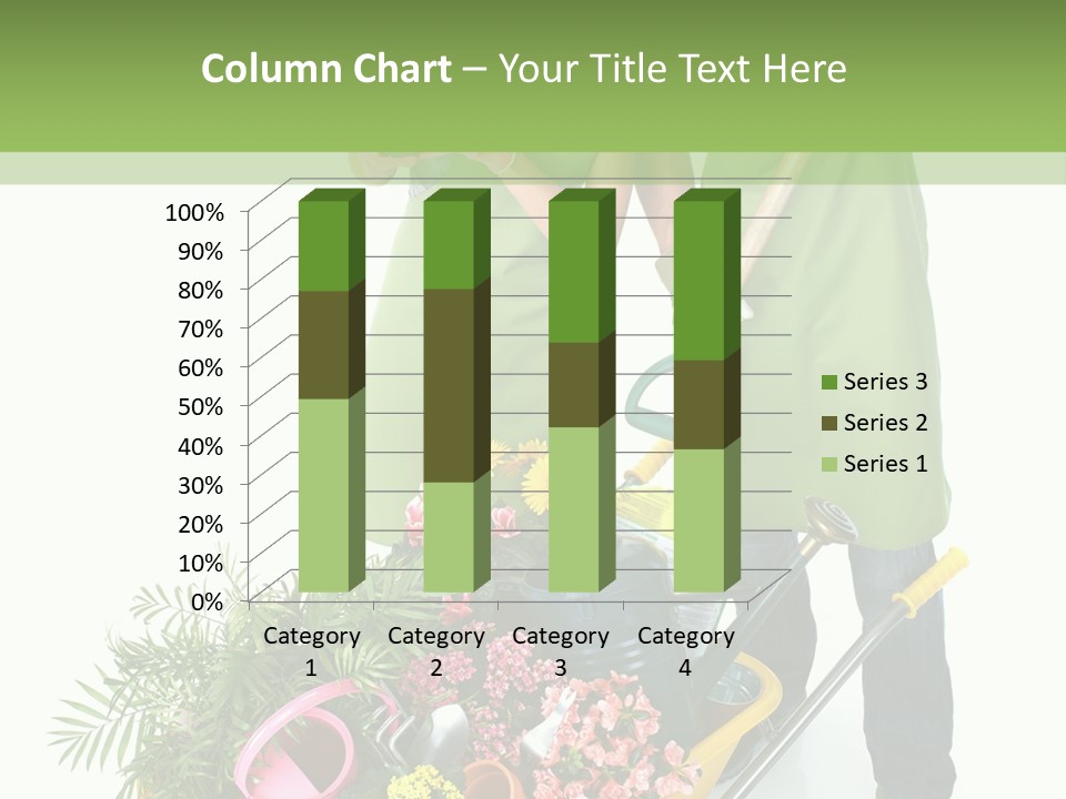 Isolated Nature Young PowerPoint Template