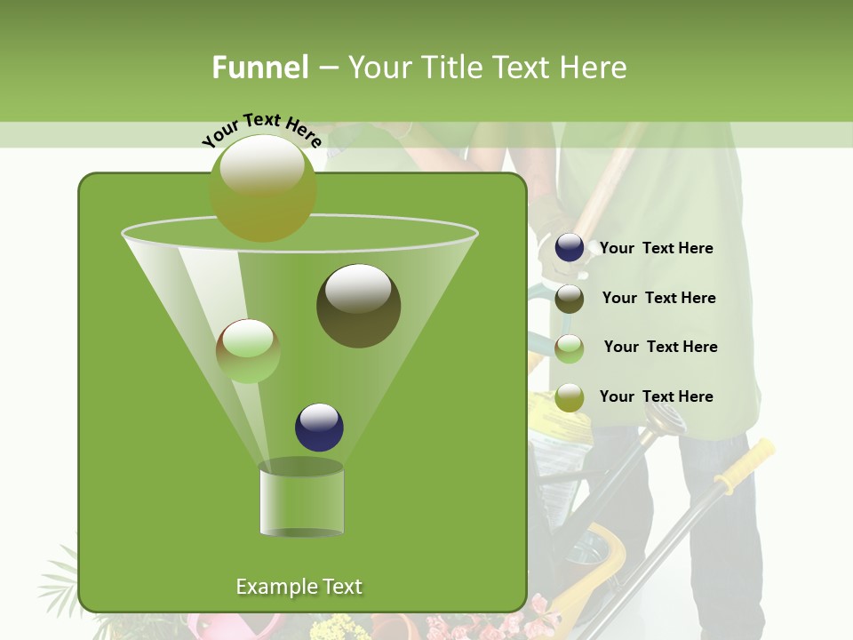 Isolated Nature Young PowerPoint Template