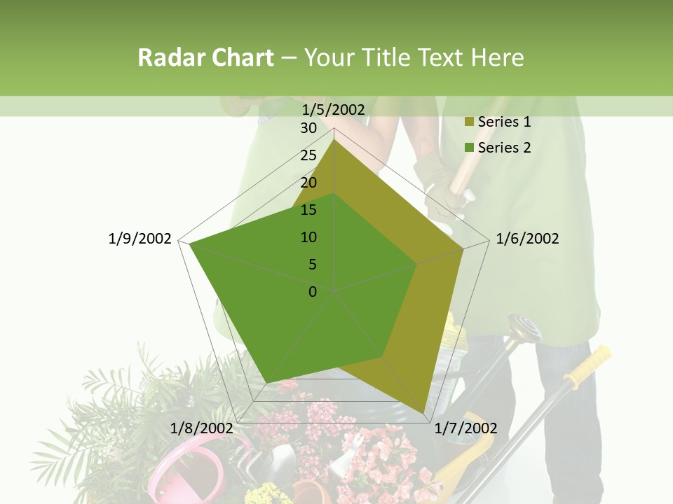 Isolated Nature Young PowerPoint Template