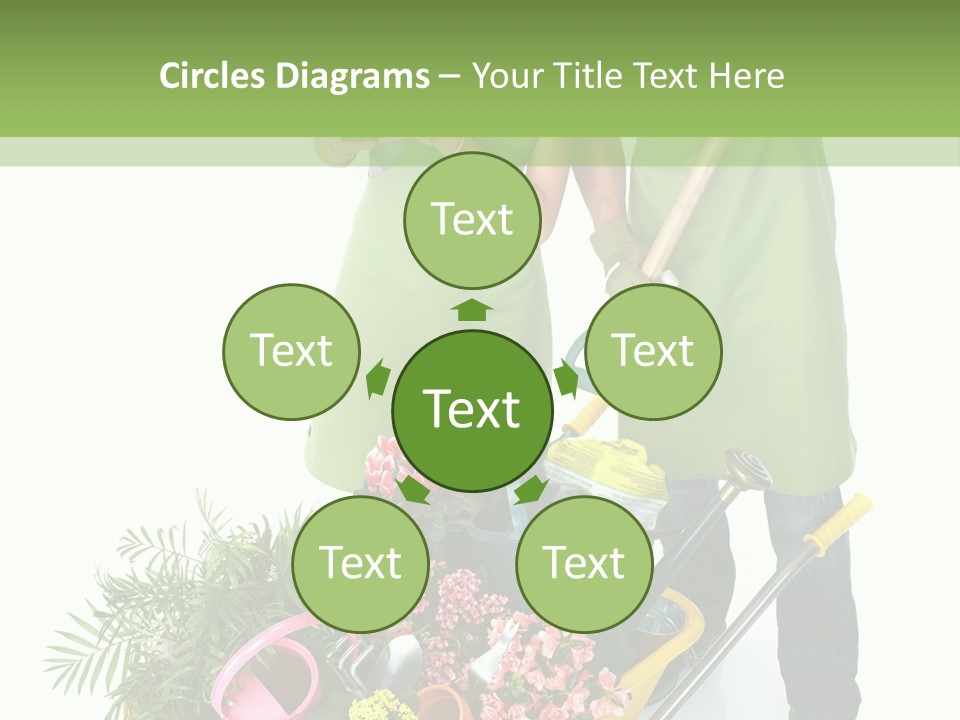 Isolated Nature Young PowerPoint Template