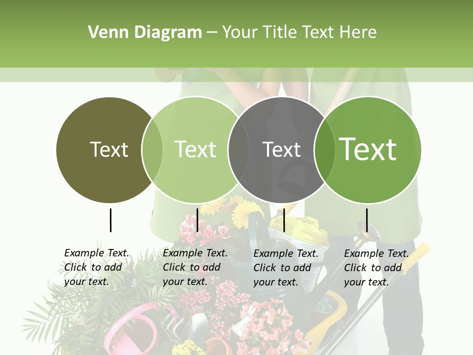 Isolated Nature Young PowerPoint Template
