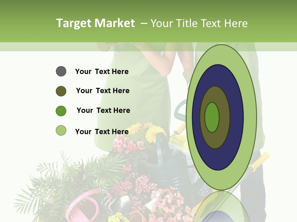 Isolated Nature Young PowerPoint Template