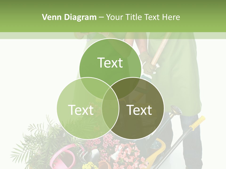 Isolated Nature Young PowerPoint Template