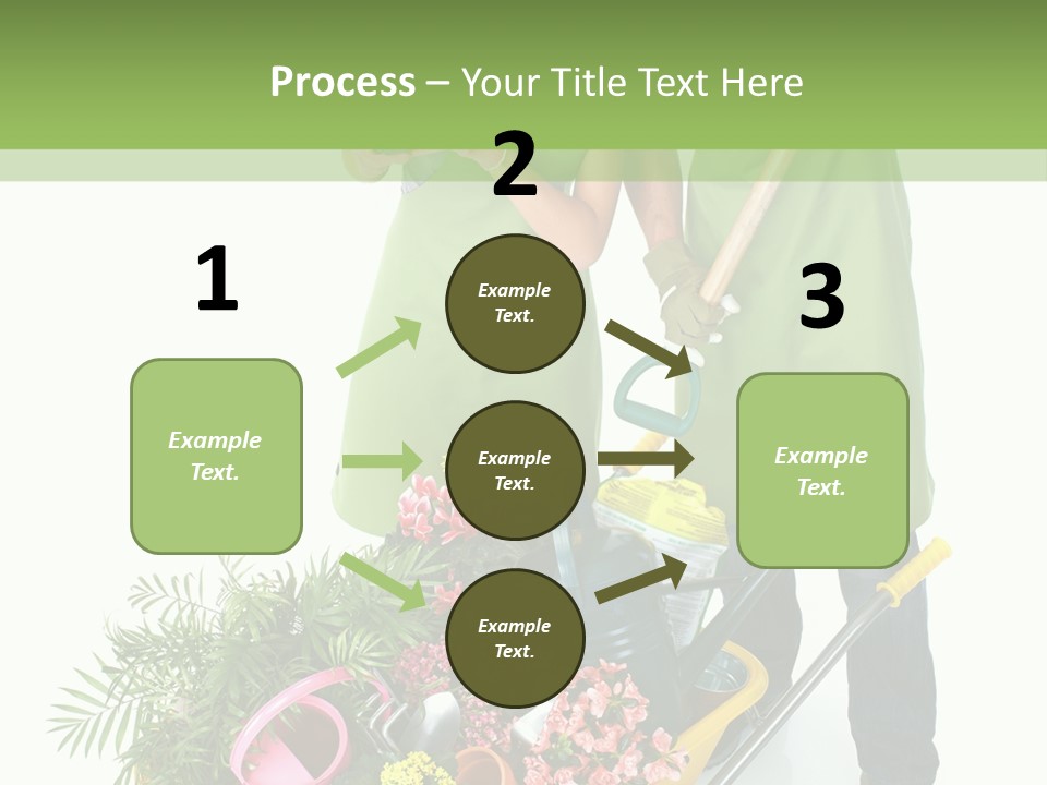 Isolated Nature Young PowerPoint Template