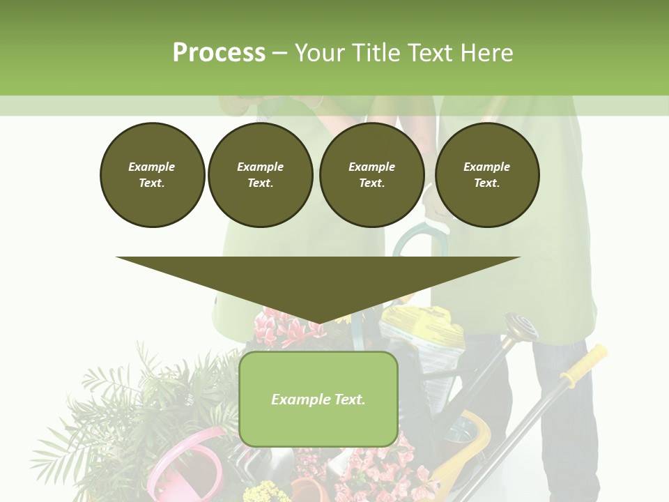 Isolated Nature Young PowerPoint Template