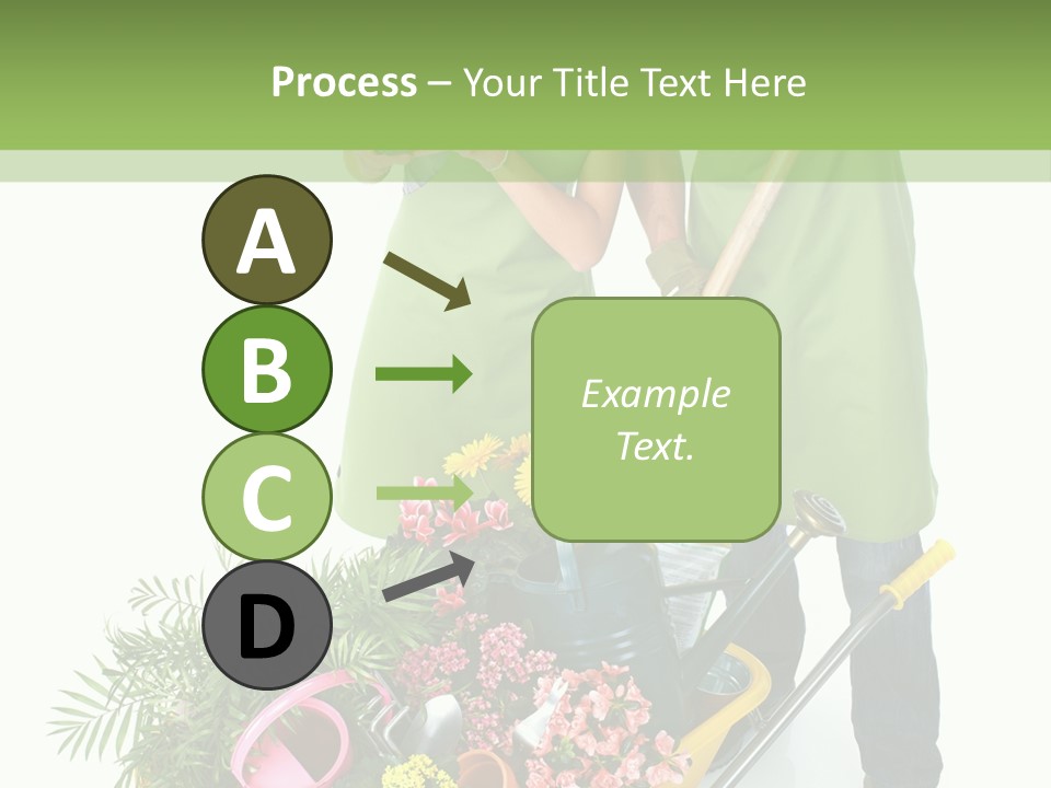Isolated Nature Young PowerPoint Template