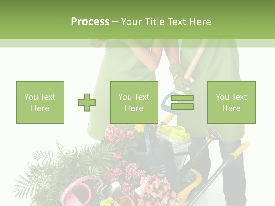 Isolated Nature Young PowerPoint Template