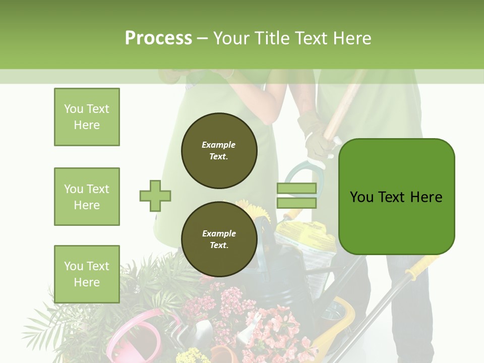 Isolated Nature Young PowerPoint Template
