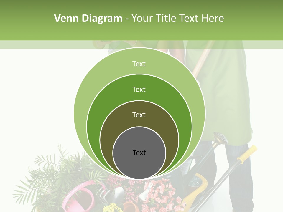 Isolated Nature Young PowerPoint Template