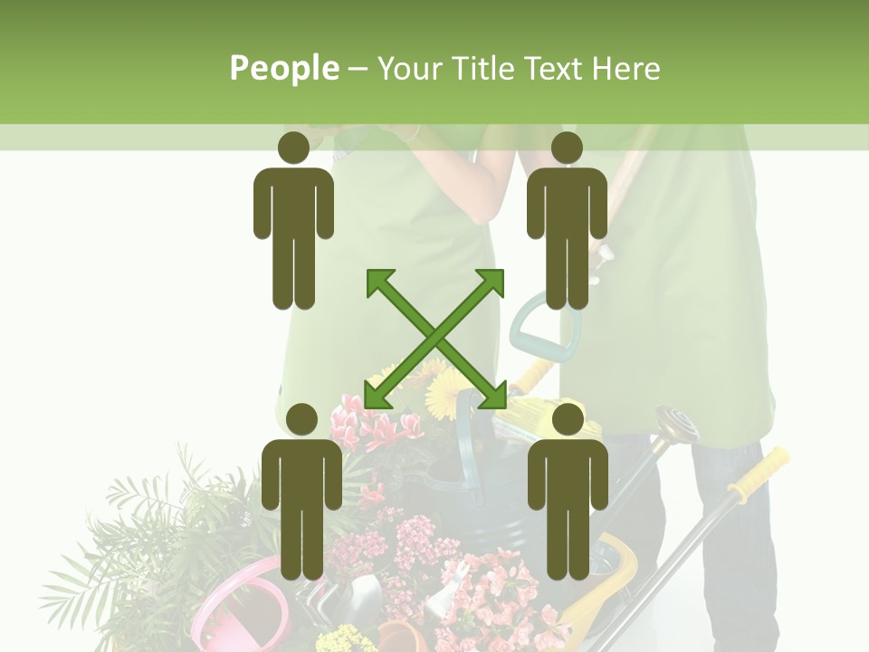 Isolated Nature Young PowerPoint Template