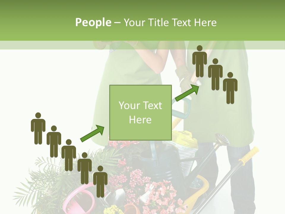 Isolated Nature Young PowerPoint Template