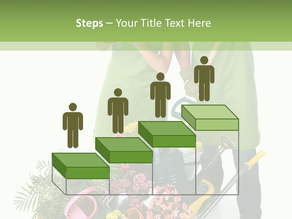 Isolated Nature Young PowerPoint Template