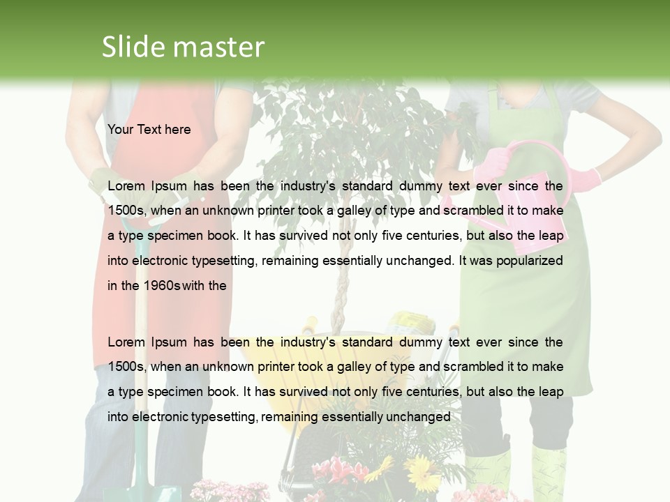 White Smile Graft PowerPoint Template